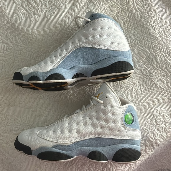 Air Jordan 13 Retro Blue/Grey 6Y - Picture 6 of 16